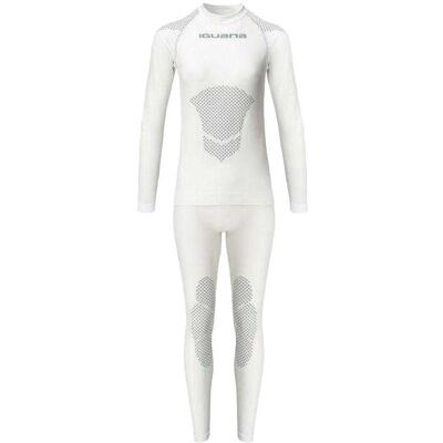 Iguana, Damen, Funktionsunterhose, Lantoni Set Thermounterwäsche (L), Weiss, L Iguana, Damen, Funktionsunterhose, Lantoni Set Thermounterwäsche (L), Weiss, L