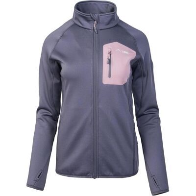 Elbrus, Damen, Outdoorjacken, Nomi-Sweatshirt (L), Violett, Grau, L Elbrus, Damen, Outdoorjacken, Nomi-Sweatshirt (L), Violett, Grau, L