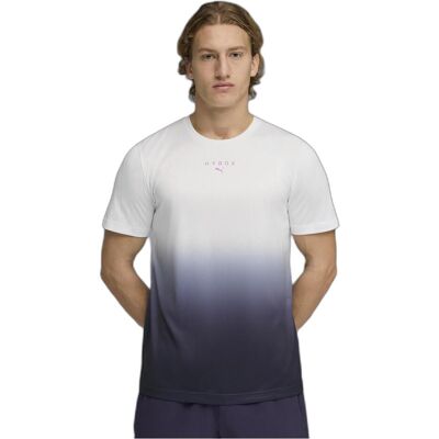 Puma Herren, Sportshirt, M X Hyrox Poly Graphic Tee (XL), Mehrfarbig, Weiss, XL Puma Herren, Sportshirt, M X Hyrox Poly Graphic Tee (XL), Mehrfarbig, Weiss, XL