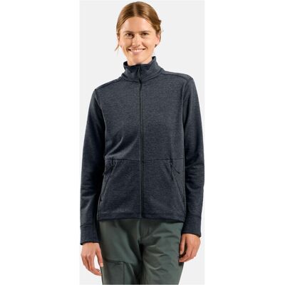 Odlo, Damen, Outdoorjacken, Grid Fleece (M), Schwarz, M Odlo, Damen, Outdoorjacken, Grid Fleece (M), Schwarz, M