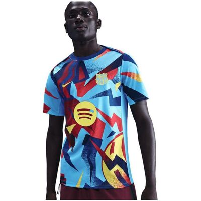 Nike, Herren, Sportshirt, Koszulka FC Barcelona Academy Pro FZ1338-413 (S), Blau, S Nike, Herren, Sportshirt, Koszulka FC Barcelona Academy Pro FZ1338-413 (S), Blau, S