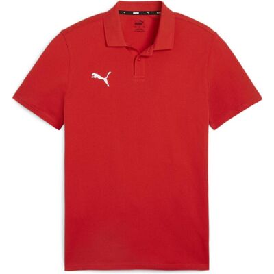 Puma Herren, Sportshirt, teamGOAL Casuals Polo (S), Rot, S Puma Herren, Sportshirt, teamGOAL Casuals Polo (S), Rot, S