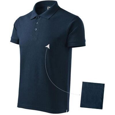 Malfini, Herren, Funktionsshirt, Cotton M MLI-21202 navy blue polo shirt (S), Blau, S Malfini, Herren, Funktionsshirt, Cotton M MLI-21202 navy blue polo shirt (S), Blau, S