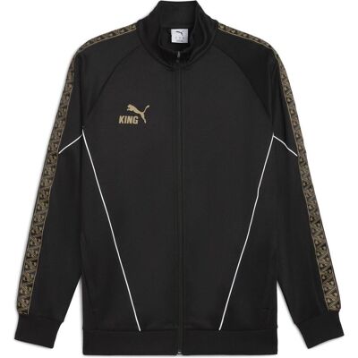 Puma Herren, Trainingsjacken, KING Anthem Jacket (M), Gold, Schwarz, M Puma Herren, Trainingsjacken, KING Anthem Jacket (M), Gold, Schwarz, M