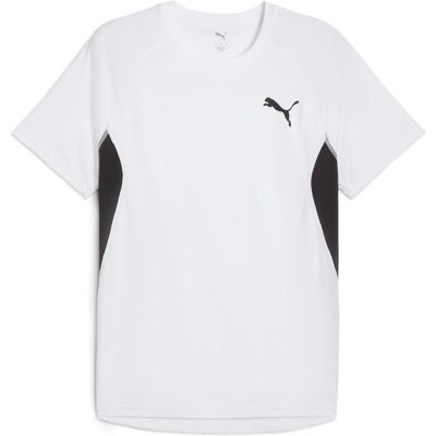 Puma Herren, Sportshirt, M CROSS THE LINE TEE 3.0 (XL), Weiss, XL Puma Herren, Sportshirt, M CROSS THE LINE TEE 3.0 (XL), Weiss, XL