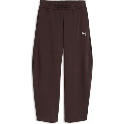 Puma Damen, Sporthose, ESS Relaxed Barrel Leg Pants FL (S), Braun Puma Damen, Sporthose, ESS Relaxed Barrel Leg Pants FL (S), Braun