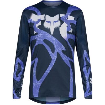 Fox, Herren, Velotrikot, Flexair Ls Jersey Diffuse Se (XXL), Blau, XXL Fox, Herren, Velotrikot, Flexair Ls Jersey Diffuse Se (XXL), Blau, XXL