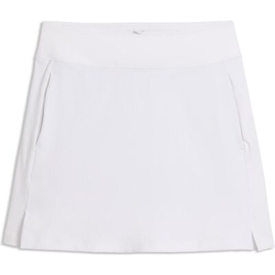 Puma Damen, Röcke, W Cloudspun Lana Skirt 16", Weiss, (M) Puma Damen, Röcke, W Cloudspun Lana Skirt 16", Weiss, (M)