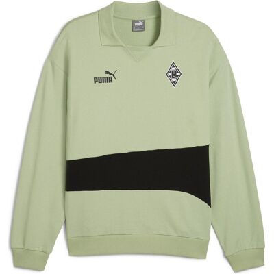 Puma Herren, Sportshirt, BMG ftblCulture+ Sweat Drill Top (XL), Grün, XL Puma Herren, Sportshirt, BMG ftblCulture+ Sweat Drill Top (XL), Grün, XL