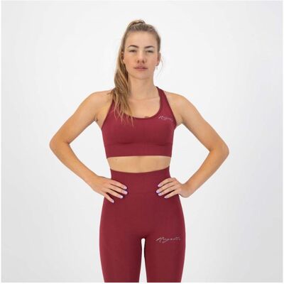 Rogelli, Sport-BH, TRINITY sports bra burgundy M (M), Rot Rogelli, Sport-BH, TRINITY sports bra burgundy M (M), Rot