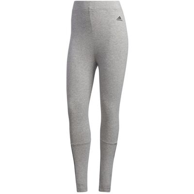 Adidas Damen, Tights, Enge Leggings mit hohem Bund und Essentials-Tape (M), Silber, Grau Adidas Damen, Tights, Enge Leggings mit hohem Bund und Essentials-Tape (M), Silber, Grau