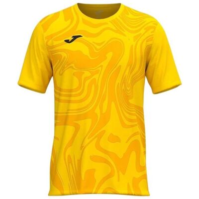 Joma, Herren, Sportshirt, Camiseta Manga Corta Löwe T-Shirt (M), Gelb, M Joma, Herren, Sportshirt, Camiseta Manga Corta Löwe T-Shirt (M), Gelb, M