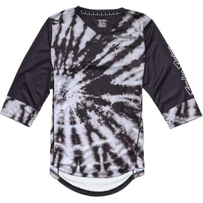 Troy Lee Designs, Damen, Velotrikot, Womens Mischief 3/4 Jersey, Tie Dye, black, XS (XS), Schwarz, XS Troy Lee Designs, Damen, Velotrikot, Womens Mischief 3/4 Jersey, Tie Dye, black, XS (XS), Schwarz, XS
