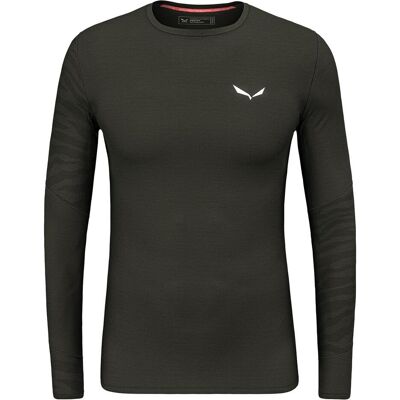 Salewa, Herren, Funktionsshirt, Cristallo Warm Alpine Merino Responsive Langarm Baselayer (XL), Grün, XL Salewa, Herren, Funktionsshirt, Cristallo Warm Alpine Merino Responsive Langarm Baselayer (XL), Grün, XL