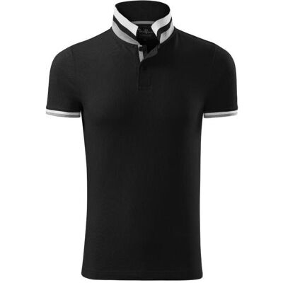Malfini, Herren, Funktionsshirt, Collar Up Polo Shirt M MLI-25601 Black (S), Schwarz, S Malfini, Herren, Funktionsshirt, Collar Up Polo Shirt M MLI-25601 Black (S), Schwarz, S