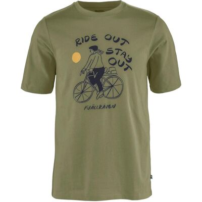 Fjällräven, Herren, Funktionsshirt, Hoja Iväg T-Shirt (M), Grün, M Fjällräven, Herren, Funktionsshirt, Hoja Iväg T-Shirt (M), Grün, M