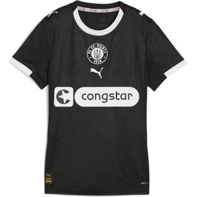 Puma Herren, Fussballtrikot, FCSP Third Jersey LS (M), Weiss, Schwarz, M Puma Herren, Fussballtrikot, FCSP Third Jersey LS (M), Weiss, Schwarz, M