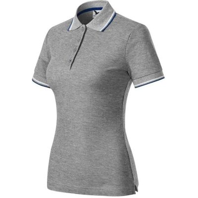 Malfini, Damen, Shirts, Focus W MLI-23312 Polo Shirt, Grau, Silber, (S) Malfini, Damen, Shirts, Focus W MLI-23312 Polo Shirt, Grau, Silber, (S)