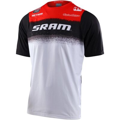 Troy Lee Designs, Herren, Velotrikot, Skyline (XL), Weiss, XL Troy Lee Designs, Herren, Velotrikot, Skyline (XL), Weiss, XL