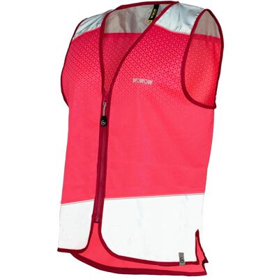 Wowow, Damen, Velojacke, Reflektor Yara Jacket Pink M, Befestigung: Oberkörper (M), Pink, Weiss, M Wowow, Damen, Velojacke, Reflektor Yara Jacket Pink M, Befestigung: Oberkörper (M), Pink, Weiss, M