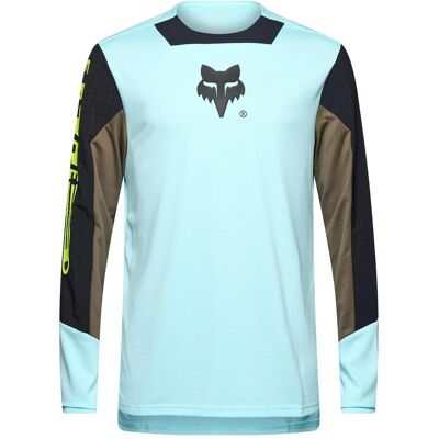 Fox, Herren, Velotrikot, Defend LS Jersey Elevated (XXL), Blau, XXL Fox, Herren, Velotrikot, Defend LS Jersey Elevated (XXL), Blau, XXL