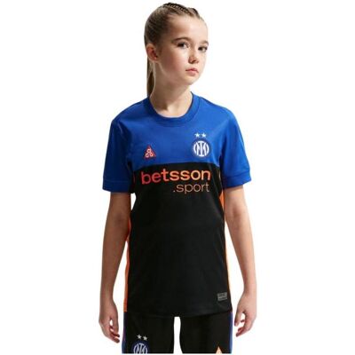 Nike, Jungen, Fussballtrikot, Inter Mailand Stadion Kinder-Trikot (M), Blau, Schwarz, M Nike, Jungen, Fussballtrikot, Inter Mailand Stadion Kinder-Trikot (M), Blau, Schwarz, M