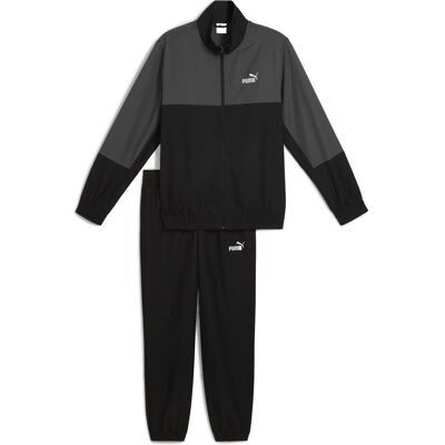 Puma Herren, Trainingsjacken, Woven Colorblock Tracksuit (M), Schwarz, M Puma Herren, Trainingsjacken, Woven Colorblock Tracksuit (M), Schwarz, M