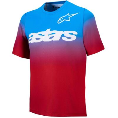Alpinestars, Herren, Velotrikot, Jersey A-Dura Astars Ss 2.0 Red/Bright Blue (S), Blau, Rot, S Alpinestars, Herren, Velotrikot, Jersey A-Dura Astars Ss 2.0 Red/Bright Blue (S), Blau, Rot, S