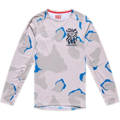 Troy Lee Designs, Herren, Velotrikot, Skyline Pro LS Jersey, Flow Camo, pumice, L (L), Beige, Grau, L Troy Lee Designs, Herren, Velotrikot, Skyline Pro LS Jersey, Flow Camo, pumice, L (L), Beige, Grau, L