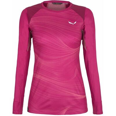 Salewa, Damen, Funktionsshirt, Seceda Dry Longsleeve (40), Rot, 40 Salewa, Damen, Funktionsshirt, Seceda Dry Longsleeve (40), Rot, 40