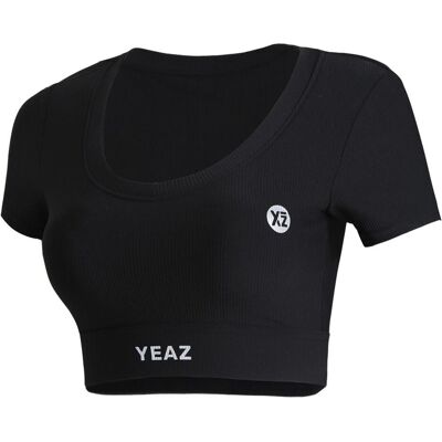 Yeaz, Damen, Sportshirt, Club Level (S), Schwarz Yeaz, Damen, Sportshirt, Club Level (S), Schwarz
