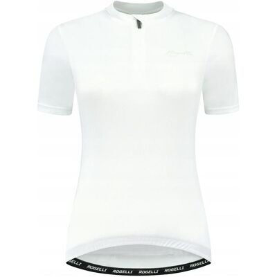 Rogelli Weiße Damen Fahrradtrikot - Leicht & Schnell Trocknend Rogelli Weiße Damen Fahrradtrikot - Leicht & Schnell Trocknend