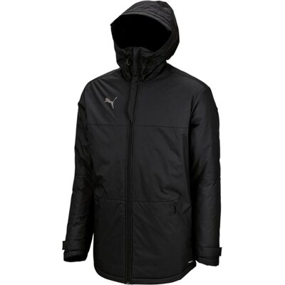 Puma Herren, Laufjacke, teamFINAL Parka Jacket-656496 (M), Schwarz, M Puma Herren, Laufjacke, teamFINAL Parka Jacket-656496 (M), Schwarz, M