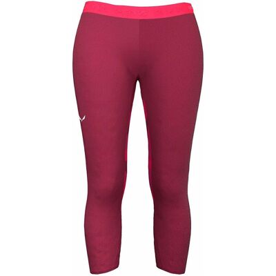 Salewa, Damen, Funktionsunterhose, Boe Alpine Merion Thermal 3/4 Hose (40, 46), Rot, 46, 40 Salewa, Damen, Funktionsunterhose, Boe Alpine Merion Thermal 3/4 Hose (40, 46), Rot, 46, 40