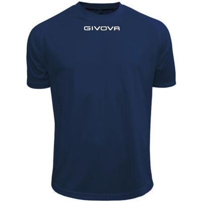 Givova, Herren, Sportshirt, Ein Fussballtrikot (XS), Blau, XS Givova, Herren, Sportshirt, Ein Fussballtrikot (XS), Blau, XS