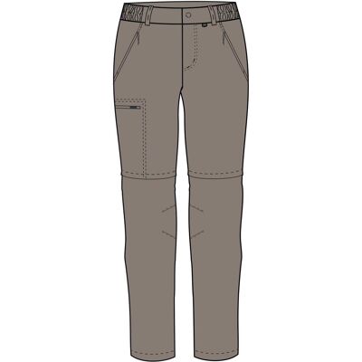 Viking Damen, Outdoorhose, Rocklyn 2-in-1 Damenhose mit abnehmbaren Beinen (S), Grau Viking Damen, Outdoorhose, Rocklyn 2-in-1 Damenhose mit abnehmbaren Beinen (S), Grau