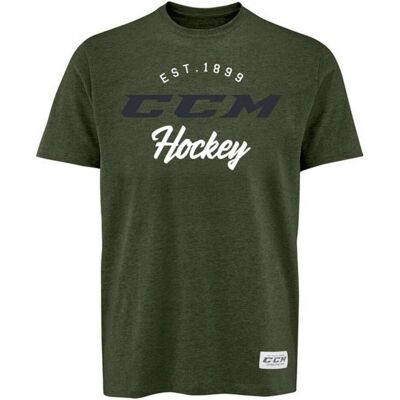 CCM, Sportshirt, T3855 ACADEMY SS TRI BLEND TEE SR (S, Grün) (S), Grün, S CCM, Sportshirt, T3855 ACADEMY SS TRI BLEND TEE SR (S, Grün) (S), Grün, S