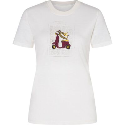 Super Natural, Damen, Shirts, Women's Racing Dachshund Bio Jersey Tee, Weiss, (M) Super Natural, Damen, Shirts, Women's Racing Dachshund Bio Jersey Tee, Weiss, (M)