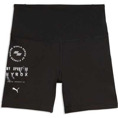 Puma Damen, Sporthose, W x Hyrox Tad Ess Short Tight (M), Schwarz Puma Damen, Sporthose, W x Hyrox Tad Ess Short Tight (M), Schwarz