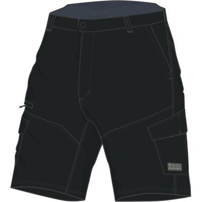 Endura, Herren, Velohosen, Loop Cargo Shorts (3XL), Schwarz Endura, Herren, Velohosen, Loop Cargo Shorts (3XL), Schwarz
