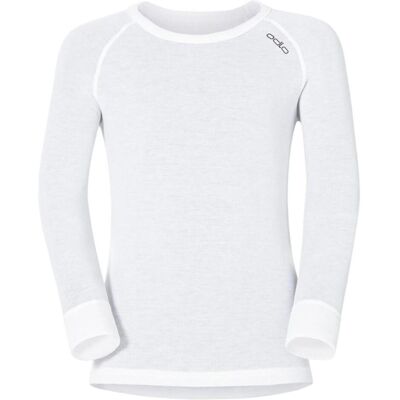 Odlo, Unisex, Funktionsshirt, Active Warm (164), Weiss, 164 Odlo, Unisex, Funktionsshirt, Active Warm (164), Weiss, 164