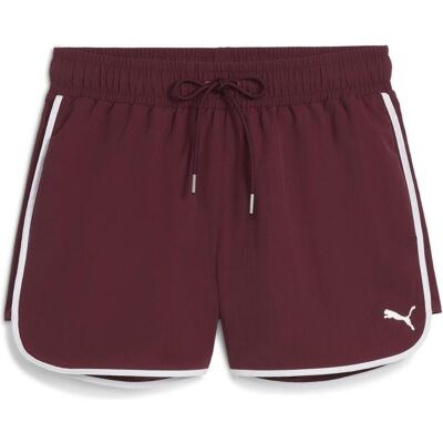 Puma Damen, Shorts, WARDROBE ESS Woven Shorts 3', Rot, (XS) Puma Damen, Shorts, WARDROBE ESS Woven Shorts 3', Rot, (XS)