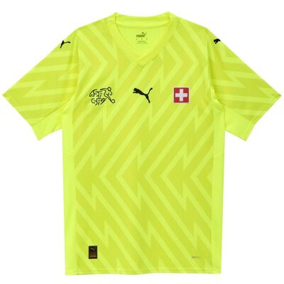 Puma Jungen, Fussballtrikot, SFV GK Jersey SS Replica Jr (164), Gelb, 164 Puma Jungen, Fussballtrikot, SFV GK Jersey SS Replica Jr (164), Gelb, 164