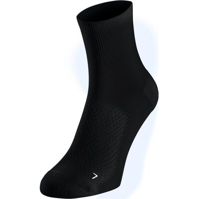 Odlo, Unisex, Sportsocken, Essential (36 - 38), Schwarz Odlo, Unisex, Sportsocken, Essential (36 - 38), Schwarz