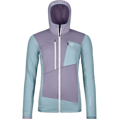 Ortovox, Damen, Outdoorjacken, Fleece Grid Hoody W (L), Grau, L Ortovox, Damen, Outdoorjacken, Fleece Grid Hoody W (L), Grau, L