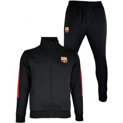 FC Barcelona, Jungen, Fussballtrikot, Tracksuit Barca Jr 5002CHOUP (140), Schwarz, 140 FC Barcelona, Jungen, Fussballtrikot, Tracksuit Barca Jr 5002CHOUP (140), Schwarz, 140