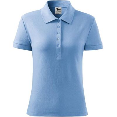 Malfini, Damen, Funktionsshirt, Cotton Heavy W Polo Shirt MLI-21615 (S), Blau, S Malfini, Damen, Funktionsshirt, Cotton Heavy W Polo Shirt MLI-21615 (S), Blau, S