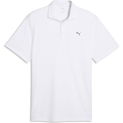 Puma Herren, Sportshirt, Pure 3.0 Polo - LC (L), Weiss, L Puma Herren, Sportshirt, Pure 3.0 Polo - LC (L), Weiss, L