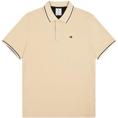 Champion, Herren, Sportshirt, Poloshirt (L), Beige, L Champion, Herren, Sportshirt, Poloshirt (L), Beige, L
