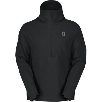 Scott Sports, Herren, Velojacke, Trail Storm Thermal Pullover (M), Schwarz, M Scott Sports, Herren, Velojacke, Trail Storm Thermal Pullover (M), Schwarz, M